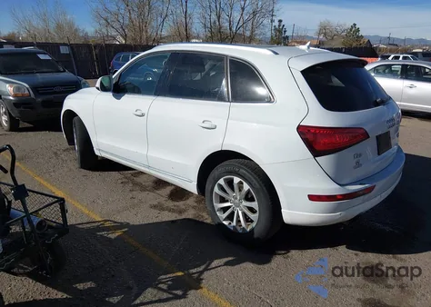 2013 Audi Q5 2.0T Premium z USA, uszkodzony, nr VIN WA1LFAFP0DA089259